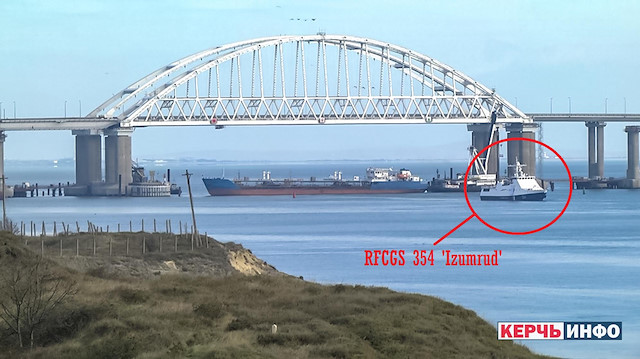 Russia seizes Ukrainian ships near annexed Crimea