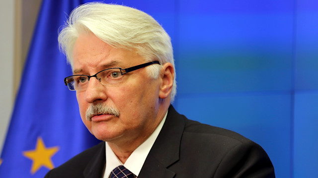 Poland's Ministry of Foreign Affairs Witold Waszczykowski.
