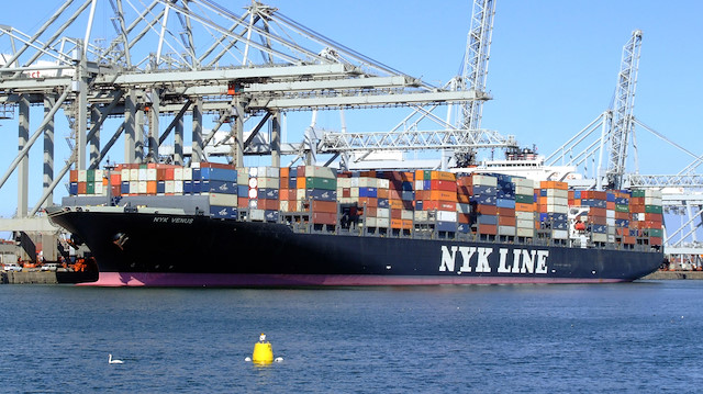 Nippon Yusen K.K isimli şirketin toplamda 800 gemisi bulunuyor.