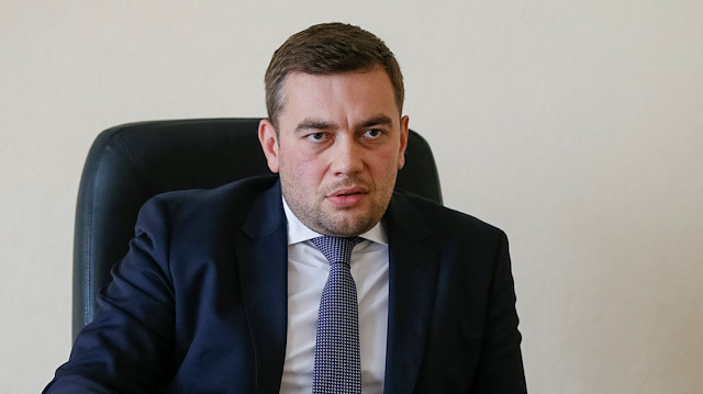 Ukrainian acting Agriculture Minister Maksym Martyniuk 