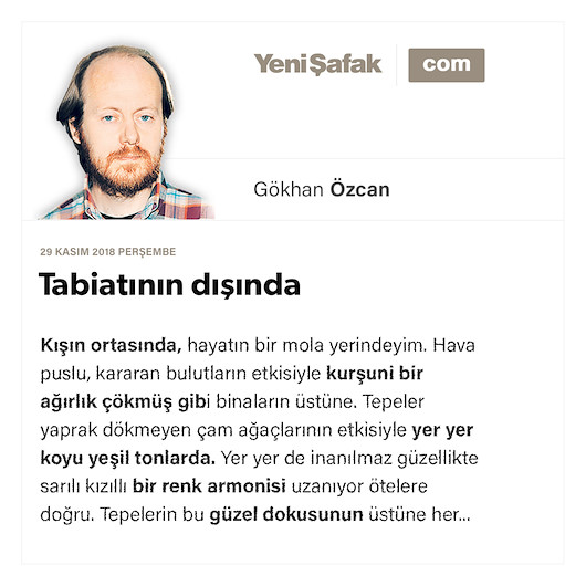 Tabiatının dışında