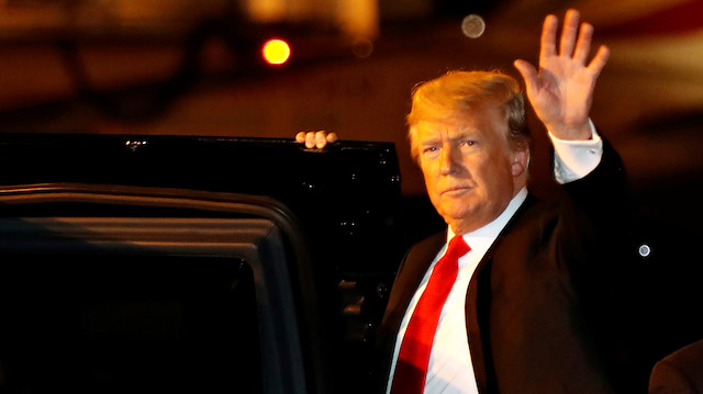 U.S. President Donald Trump arrives ahead of the G20 leaders summit in Buenos Aires, Argentina November 29, 2018. 