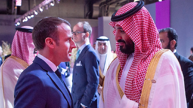 Prens Selman ve Macronun konuşması basına sızdı