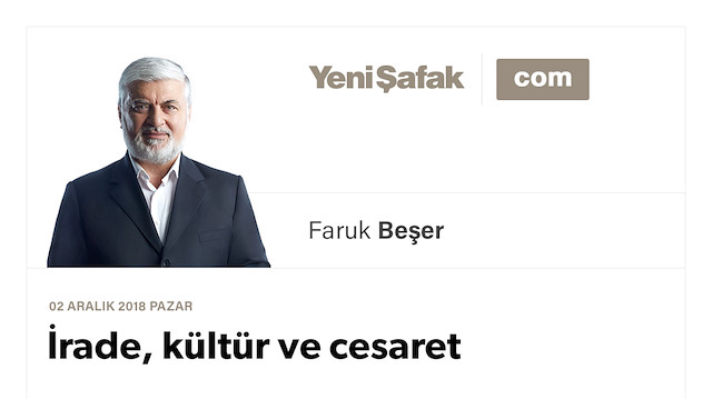 İrade, kültür ve cesaret