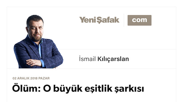 Ölüm: O büyük eşitlik şarkısı