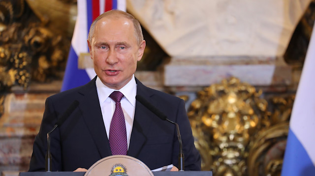 Russia's President Vladimir Putin 