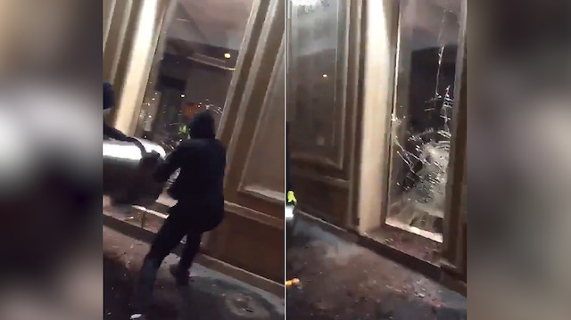 Yağmacıları Yapmayın vallahi haram diyerek engellemeye çalıştı
