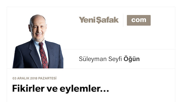 Fikirler ve eylemler…