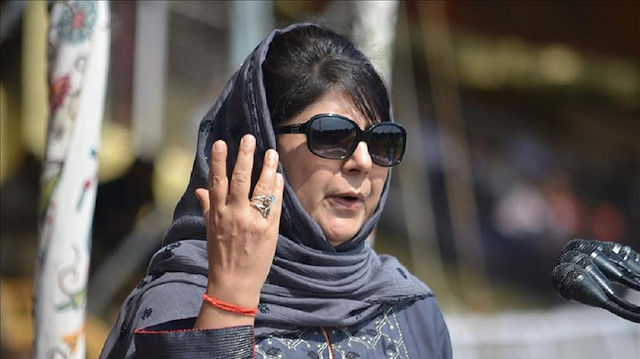 Kashmir's chief minister Mehbooba Mufti
