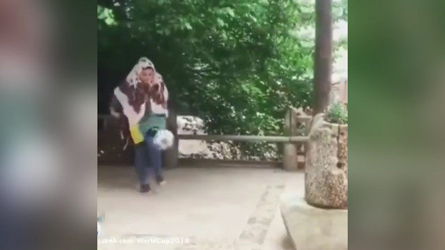 İranlı genç kızdan Neymarı kıskandıracak şov