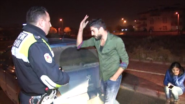 Alkollü sürücüden polise şaşırtan cevap