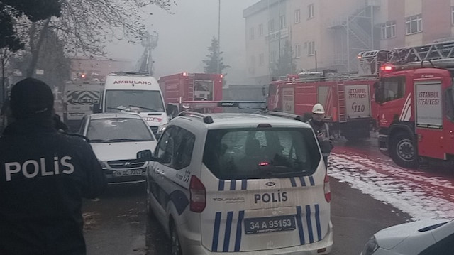 Tuzlada fabrika yangını