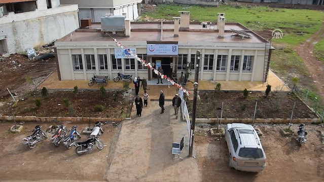 Turkey opens new health center in Syria's Afrin