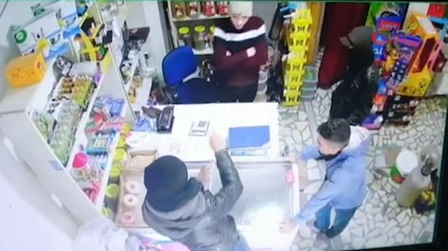 Arnavutköy'de saniye saniye gasp anı kamerada