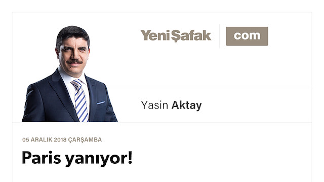 Paris yanıyor!