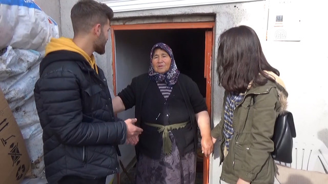 Haluk Leventten hindileri çalınan kadına yardım eli