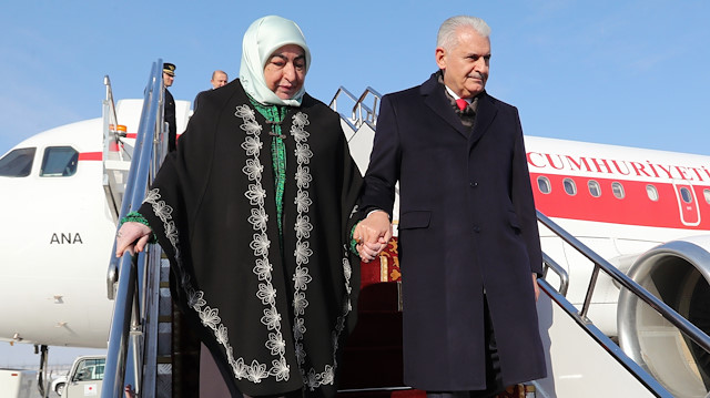 TBMM Başkanı Binali Yıldırım ve eşi Semiha Yıldırım