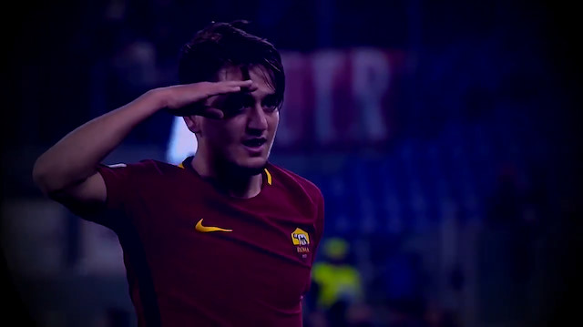 Roma resmi hesabından muhteşem Cengiz Ünder videosu