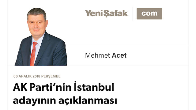 AK Parti’nin İstanbul adayının açıklanması neden ertelendi?