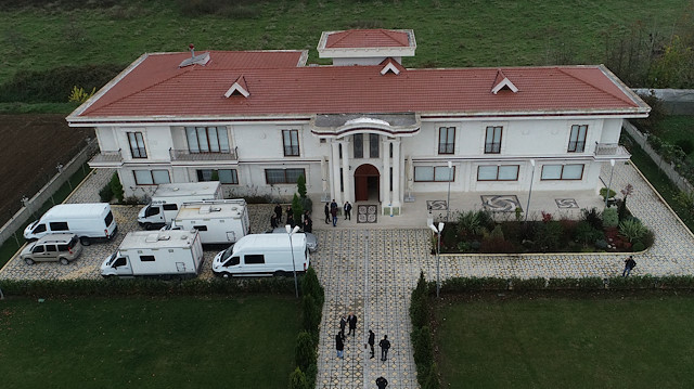 Gazeteci Cemal Kaşıkçı cinayetine ilişkin Yalova'da arama yapılan Suudilere ait villa.