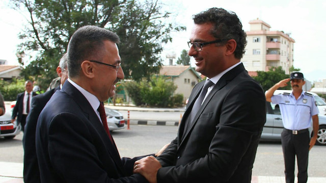 Arşiv: Cumhurbaşkanı Yardımcısı Fuat Oktay, KKTC Başbakanı Tufan Erhürman