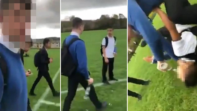 Suriyeli mülteci çocuk, Huddersfield'deki Almondbury Okulu'nda yaşıtlarının saldırısına uğramıştı.