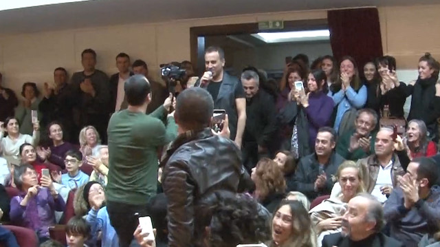 Haluk Leventten gözyaşlarına boğan sürpriz