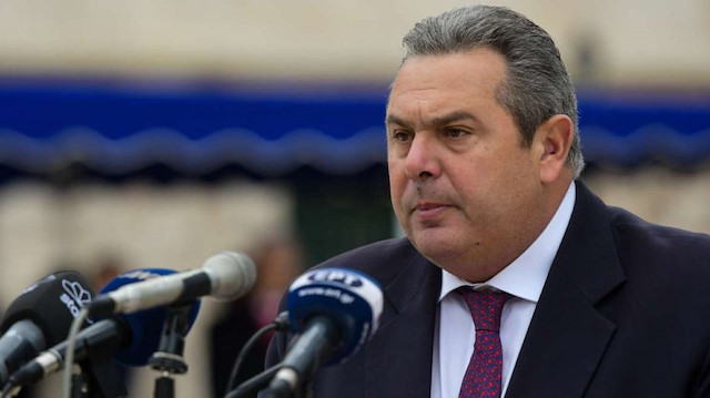 Yunanistan Savunma Bakanı Panos Kammenos