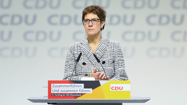 New CDU leader Annegret Kramp-Karrenbauer 