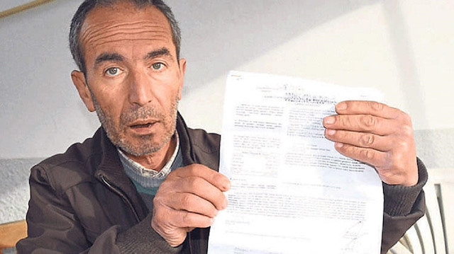 Seyyar satıcıdan aldığı uydu ve televizyon için 500 bin liralık borç çıktı