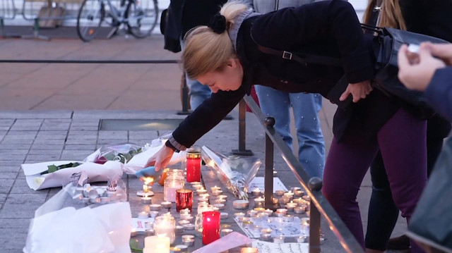 Strasbourg residents mourn victims of shooting