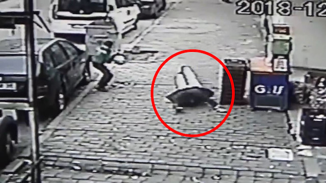 10 yaşındaki çocuğun gözü önünde cinayet anı