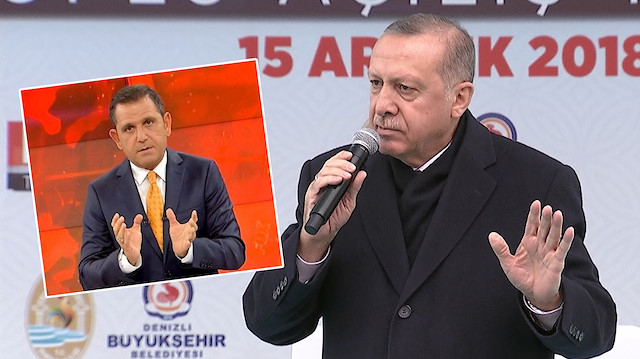 Erdoğan'dan sokak çağrısı yapan Fatih Portakal'a: Edep fukarası