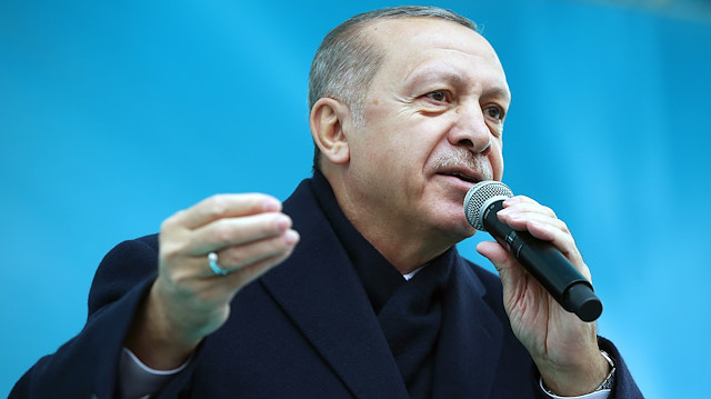 Erdoğan: Açtıkları çukurları onlara mezar edeceğiz