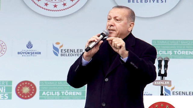 Erdoğan: