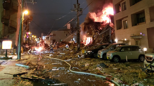 Japonya'da patlama 41 yaralı