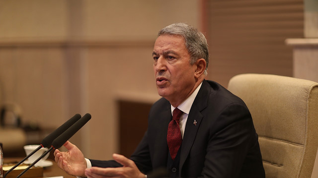 Turkish Defense Minister Hulusi Akar
