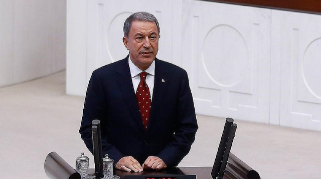 Turkey’s Defense Minister Hulusi Akar