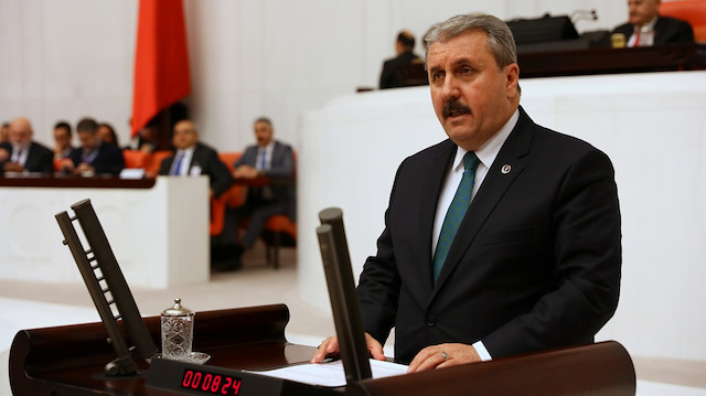 Destici: PKK’nın siyasi uzantılarına hazineden para vermek haramdır