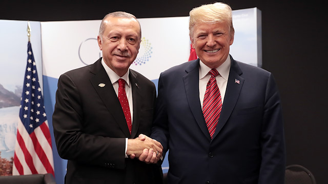Turkish President Recep Tayyip Erdoğan and his U.S. counterpart Donald Trump