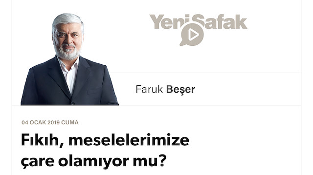 Fıkıh, meselelerimize çare olamıyor mu?