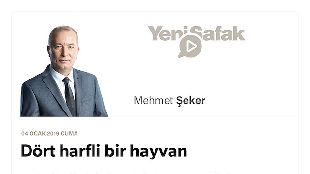 Dört harfli bir hayvan