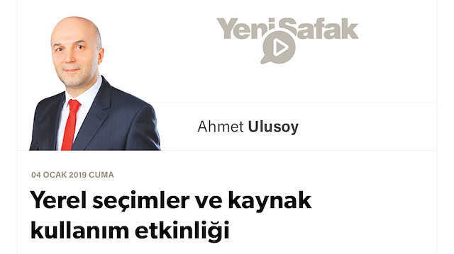 Yerel seçimler ve kaynak kullanım etkinliği