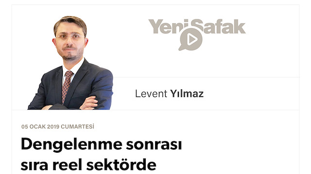 Dengelenme sonrası sıra reel sektörde