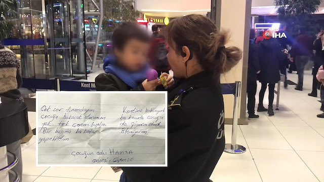 Küçük Hamza üzerinde notla bulundu