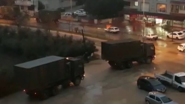 Hatay’dan Urfa sınırına mühimmat sevkiyatı