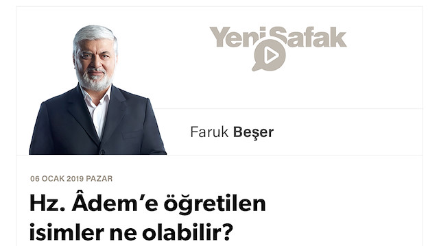 Hz. Âdem’e öğretilen isimler ne olabilir?