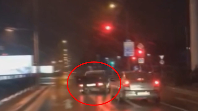 Trafik canavarı sürücülerin canını böyle hiçe saydı