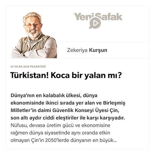 Türkistan! Koca bir yalan mı?