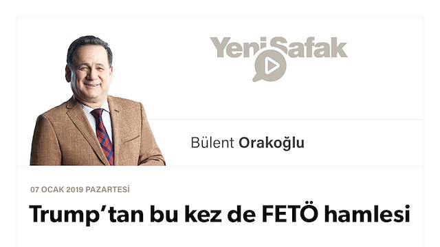 Trump’tan bu kez de FETÖ hamlesi